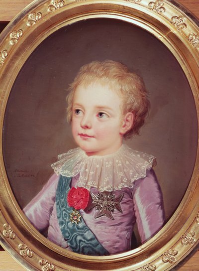 Portrait du Dauphin Louis, 1784 - Adolf Ulrich Wertmuller